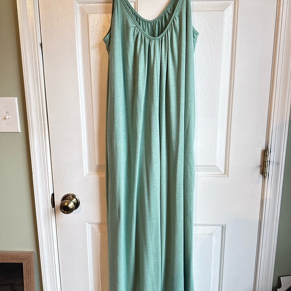 Chic Teal Sleeveless Jumpsuit